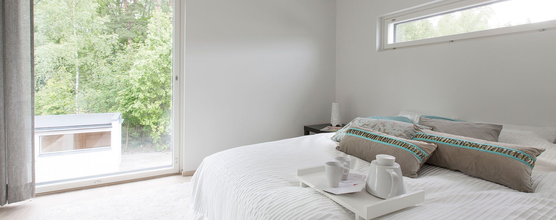 Makuuhuoneen sisustukseen vinkit tässä artikkelissa.