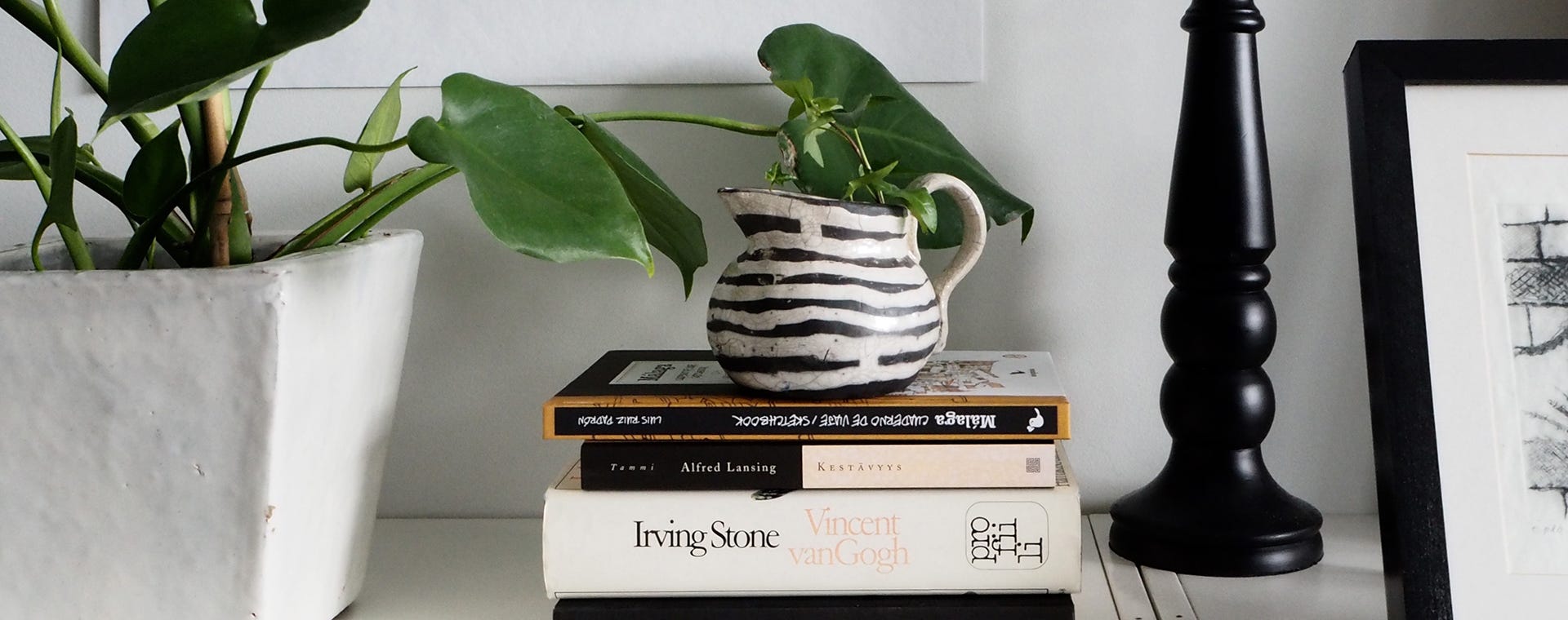 Sisusta kirpparilöydöillä.